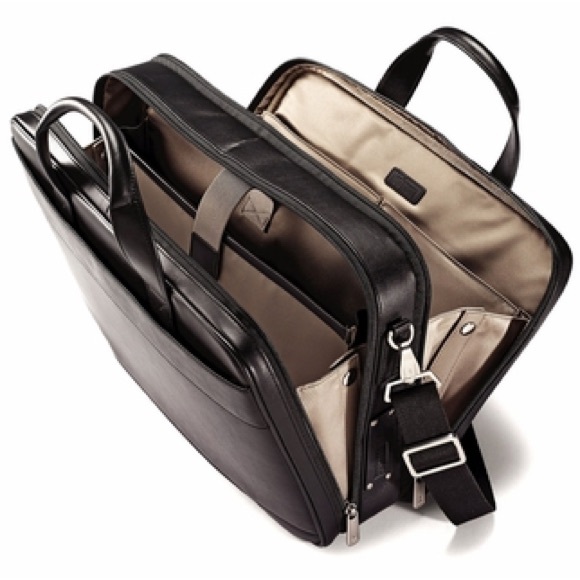 Hartmann Heritage Double Compartment Business Case Black - Picture 13 of 14